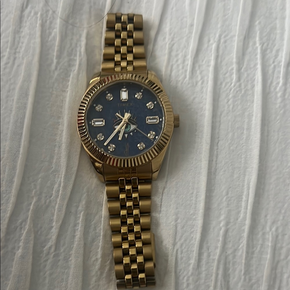 Jacquie Aiche Gold and Blue Watch